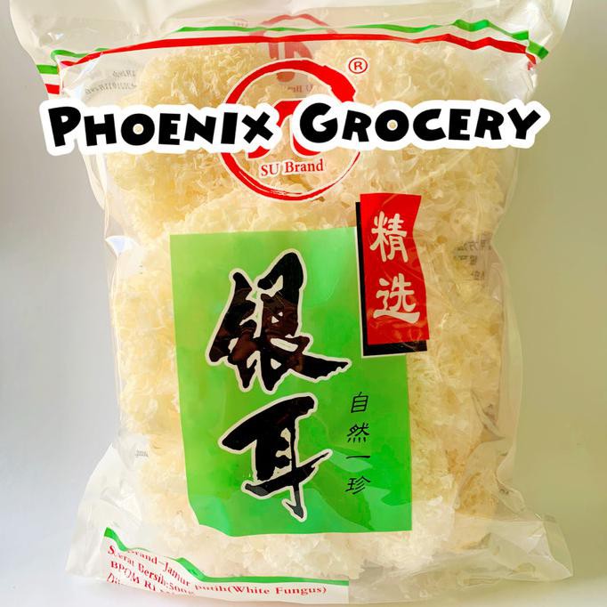 

TERMURAH Jamur putih SU brand White fungus 500 Gram Kode 1265