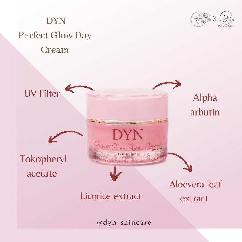 dyn skincare / dyn perfect glow series (FREE GIFT)