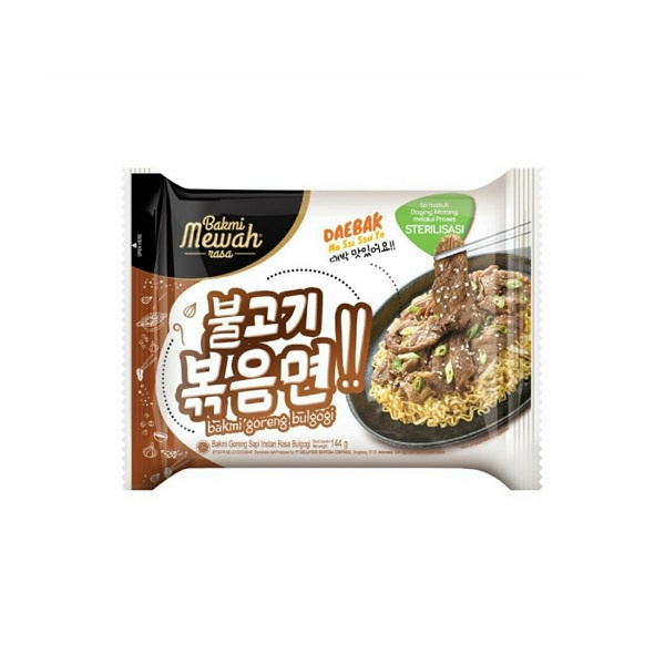 

BAKMI MEWAH GOREMG BULGOGI 144G