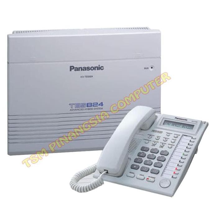 Panasonic KX-TES824 + KXT 7730 Pabx 6 Co 16 Ext