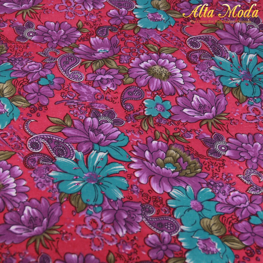 

Alta Moda Georgette Full Floral Pattern Lavender Warna Pink (1M)