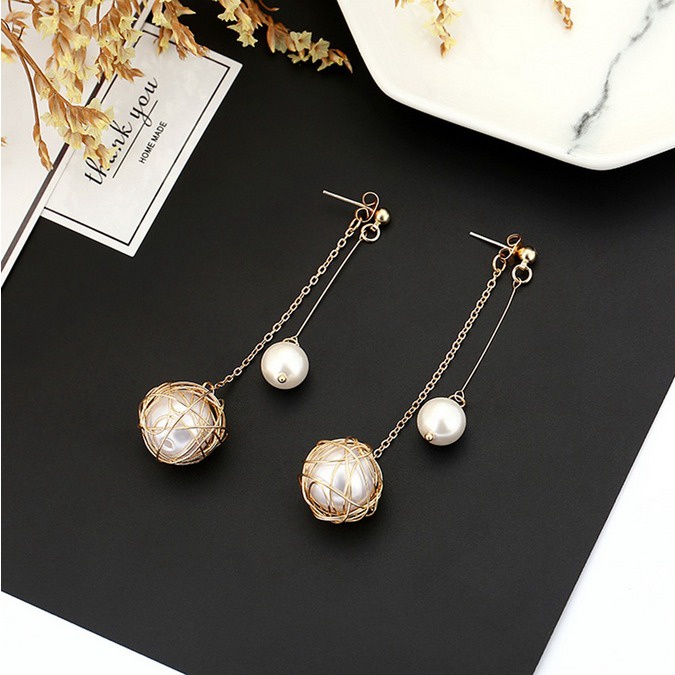 NunuLisaTan -Termurah Aksesoris Fashion Wanita SALE ANEKA ANTING Wanita KOREA-SNOWDROP