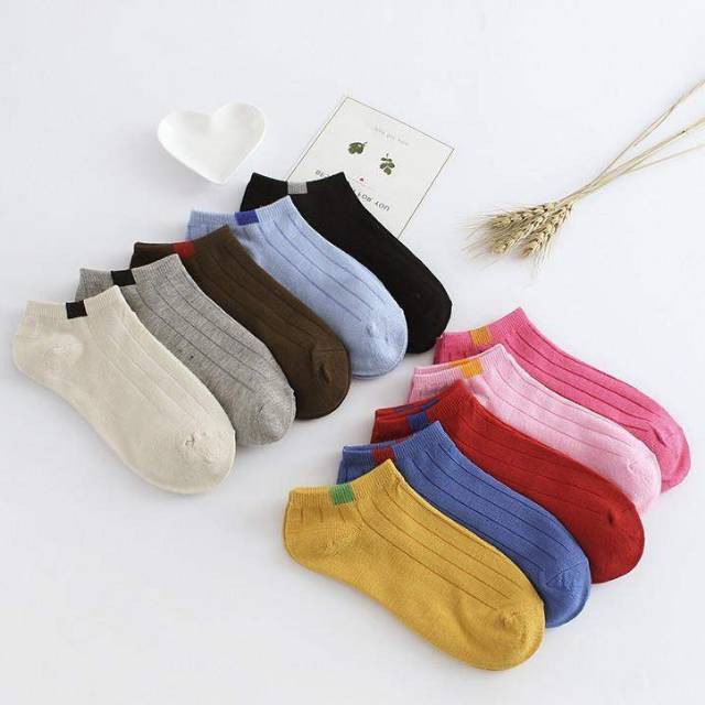 KKS04 KAOS KAKI IMPORT SEMATA KAKI / KAOS KAKI KOREA STYLE FASHION POLOS 6 GARIS