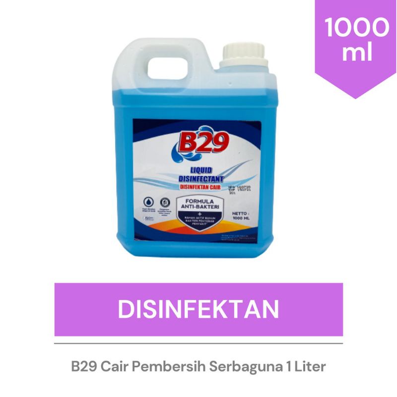 B29 Disinfektan Cair Pembersih Serbaguna 1 Liter