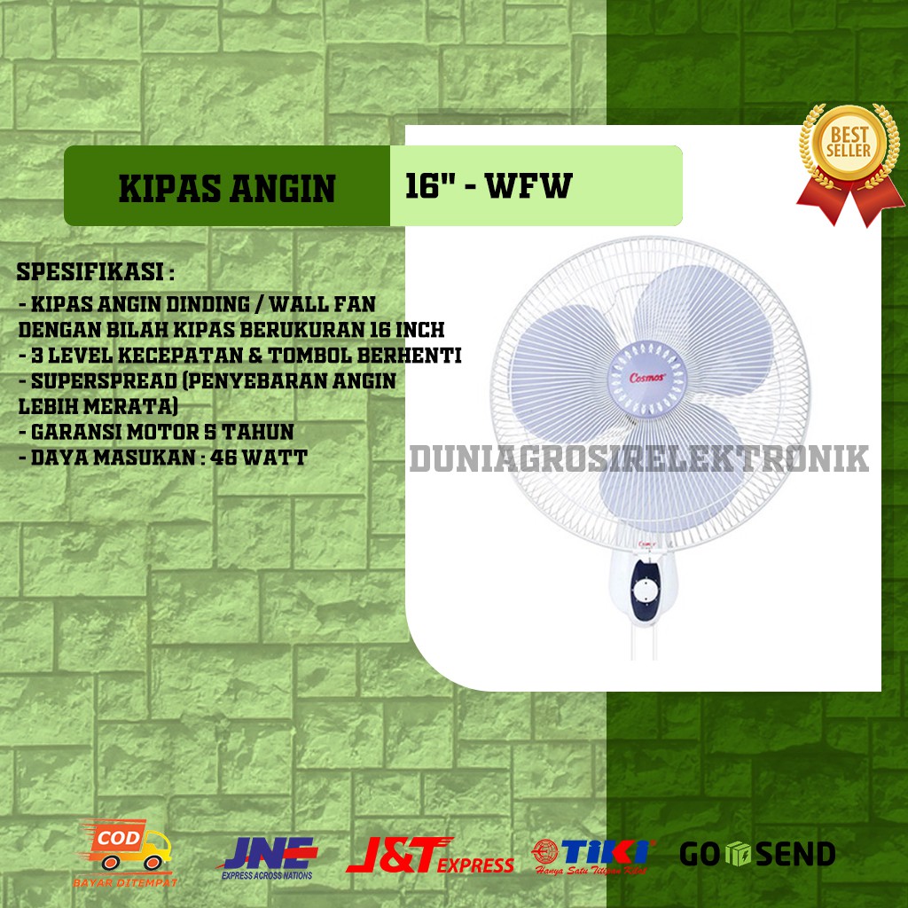 Kipas Angin Cosmos 16" - WFW