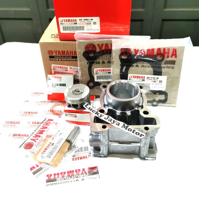 Cylinder Blok seher Boring Lexi 125 plus Topset Original B3F-WB016-00 + B3F-WB017-00