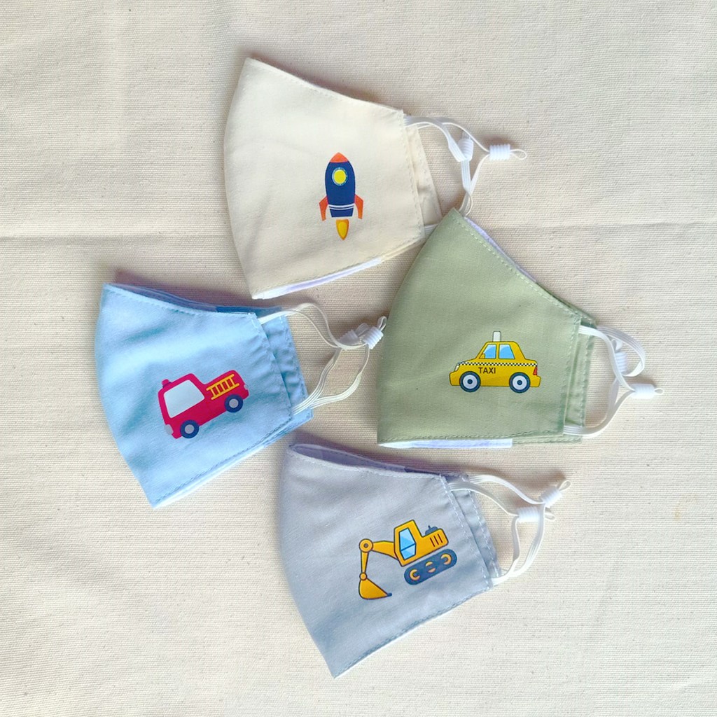 MASKER ANAK/MASKER KARAKTER ANAK/MASKER KATUN ANAK