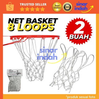 Net Basket Jaring Ring Basket 8 Loop Bahan NYLON Import 200gr