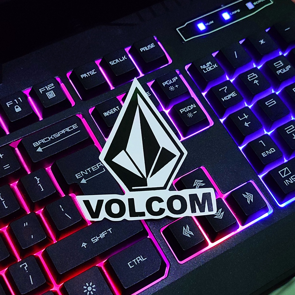 Stiker Aesthetic VOLCOM SERIES - STICKER TUMBLR MOTOR JOURNAL