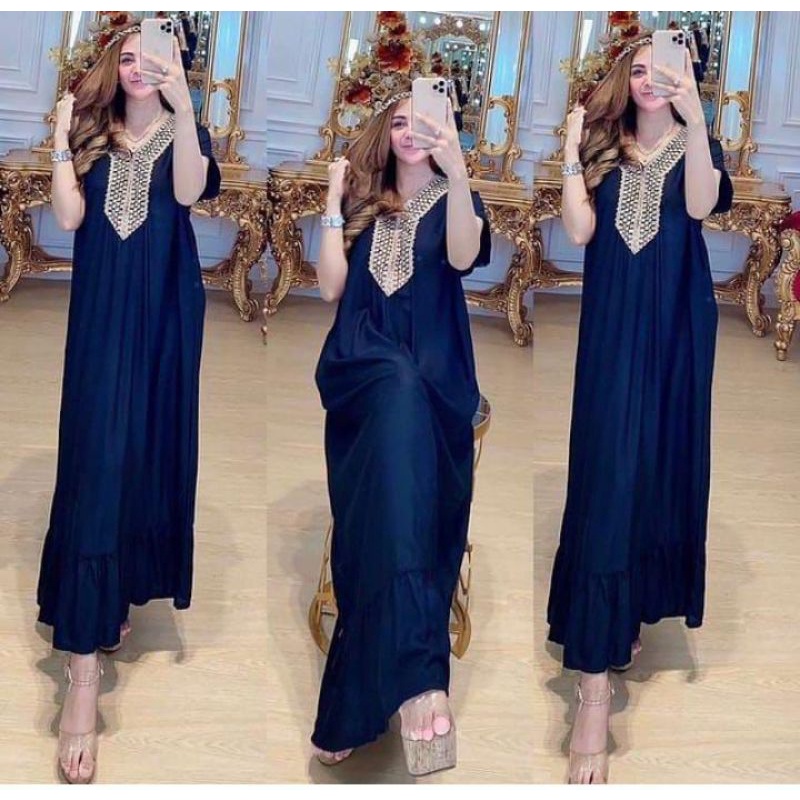 DRESS DUBAI RENDA/DASTER RAYON DUBAI