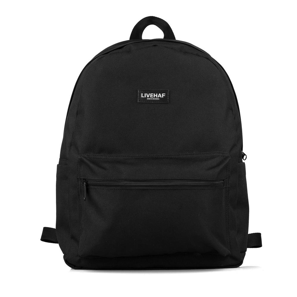 Livehaf -  Every Backpack Black . , .,