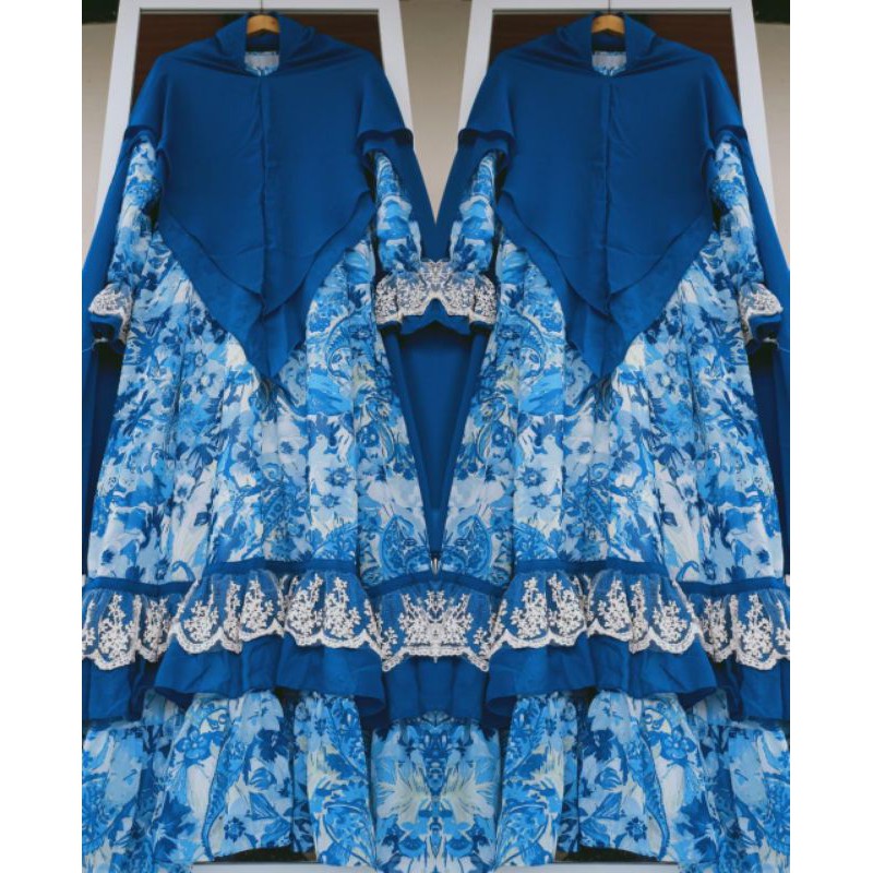 GAMIS SET SYAR'I ABSTRAK