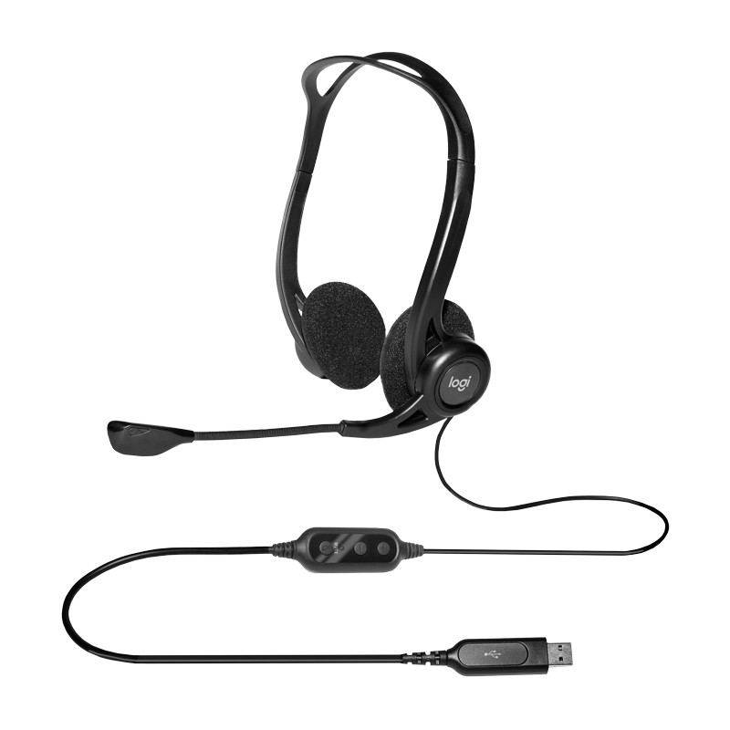 LOGITECH HEADSET WIRED H370 USB Computer Headset