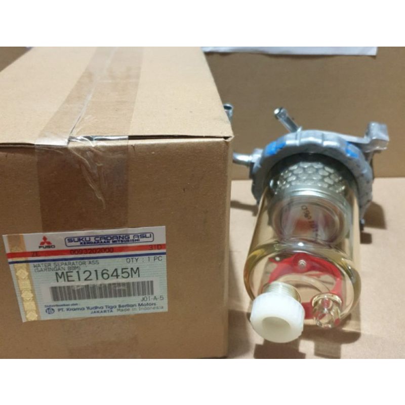 WATER SEPARATOR / FILTER SOLAR BAGIAN BAWAH ASSY MITSUBISHI PS110 ENGKEL BAN100% ASLI