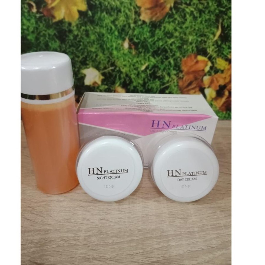 PAKET HN PLATINUM HN ORIGINAL SABUN DAY NIGHT CREAM