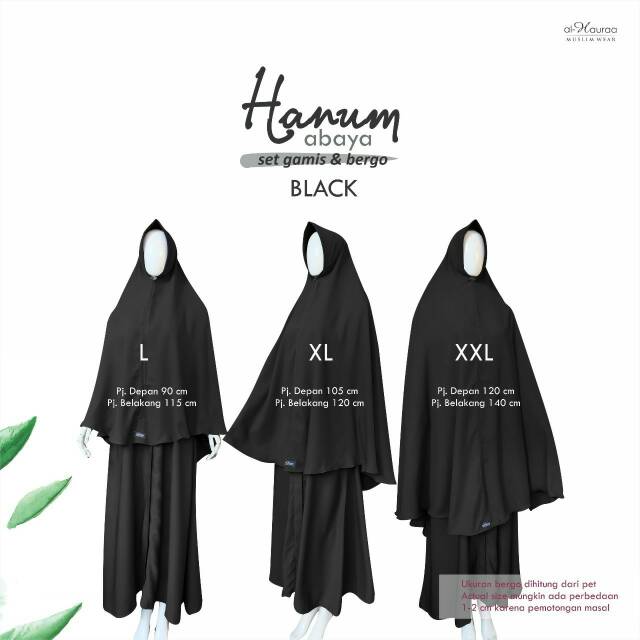 BERGO HANUM ABAYA AL HAURAA