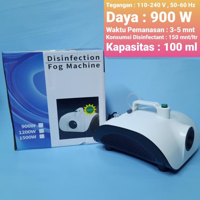 DISINFECTAN FOGGING MACHINE 900 WATT/ MESIN FOGGING VIRUS,NYAMUK,MOBIL