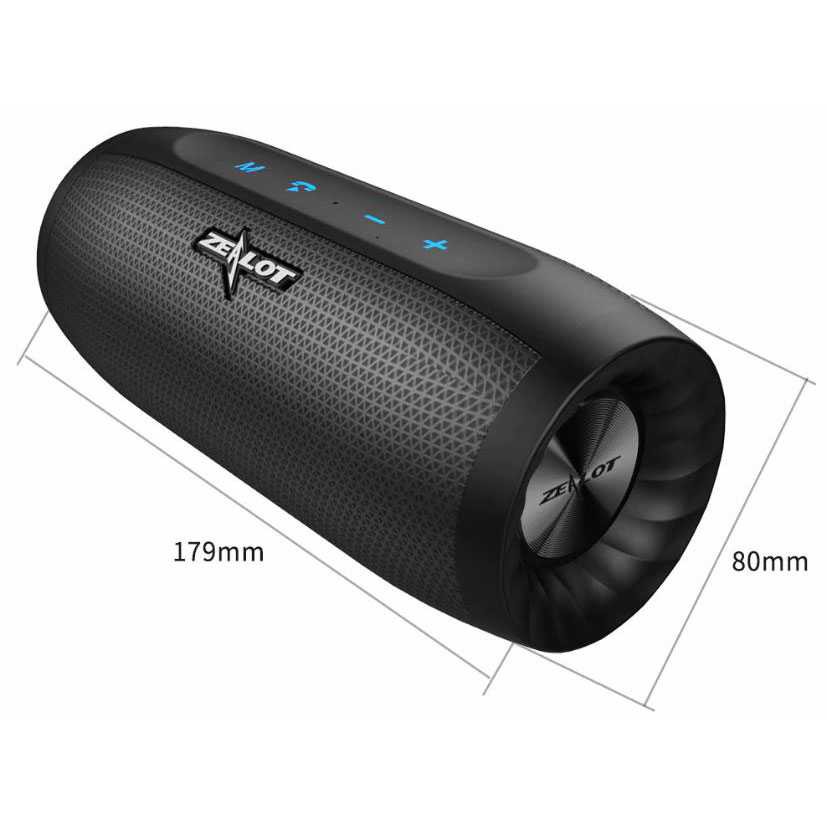 RS - Speaker Bluetooth + Powerbank Stereo Wireless Subwoofer 2 Bass Portable 4000mah RS-71614