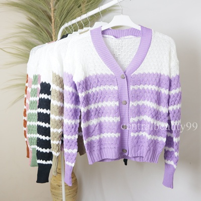 TRIBAL CARDIGAN RAJUT WANITA