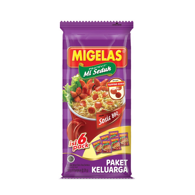 

Migelas Mie Sosis Bbq 168Gr