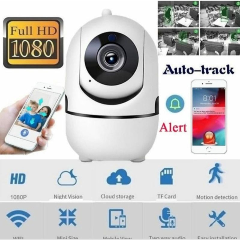 CCTV IP CAM HUMAN TRACKING YCC365 5MP WIFI MINI KAMERA FULL