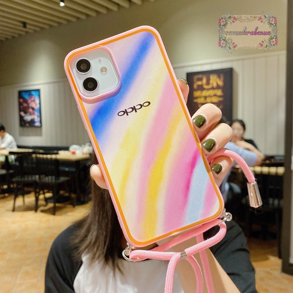 SS301 SOFTCASE SLINGCASE OPPO RENO 4 4F A57 A39 A57 F5 YOUTH SB3398