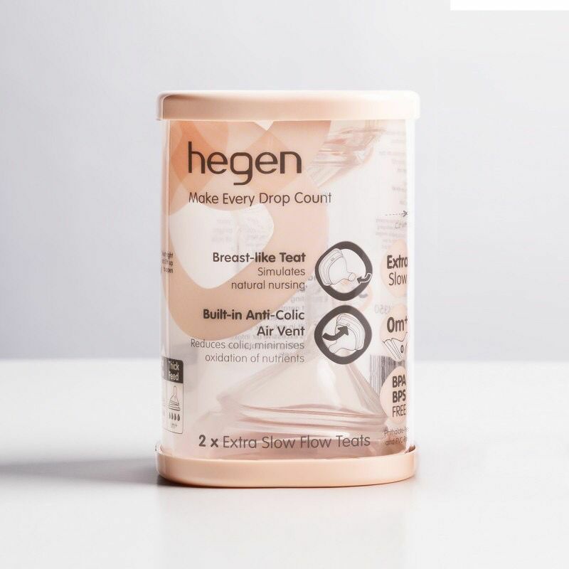 Hegen Extra Slow Flow Teats 2pcs