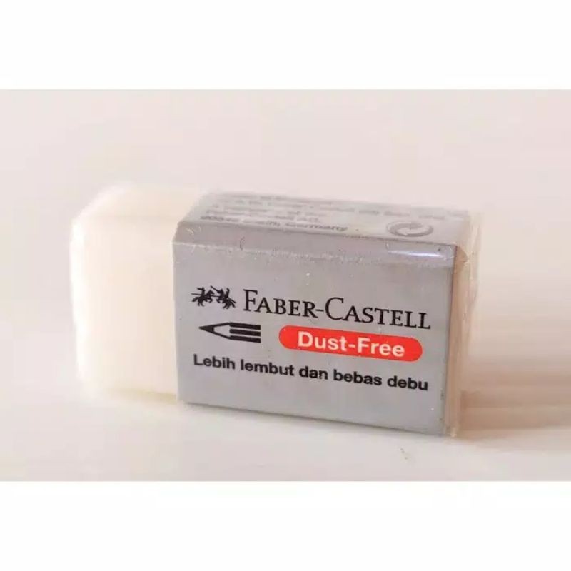 

Penghapus Pensil Faber Castell Putih Kecil Eraser Pencil Small White Faber Castell
