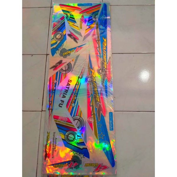 striping satria fu barong  hologram