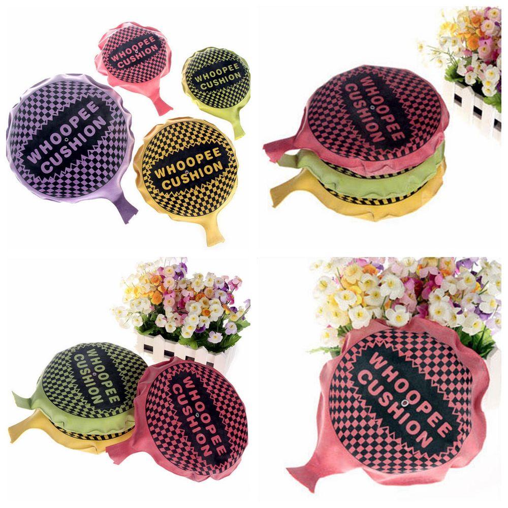 Suyo Random Color Whoopee Cushion New Party Mainan Lucu Self Inflating Fart