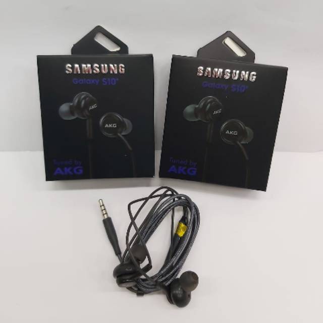 (ba) HEADSET EARPHONE AKG SAMSUNG GALAXY S10+ ORI 99