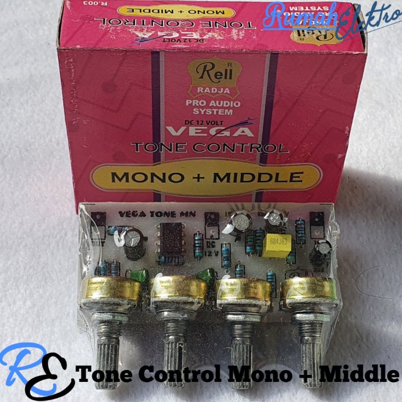 Kit Tone Control mono Plus Middle VEGA