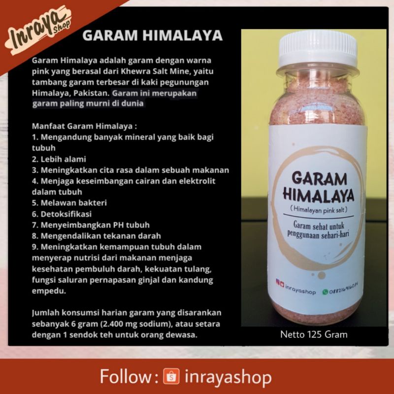 

GARAM HIMALAYA 125 GRAM / REMPAH JSR
