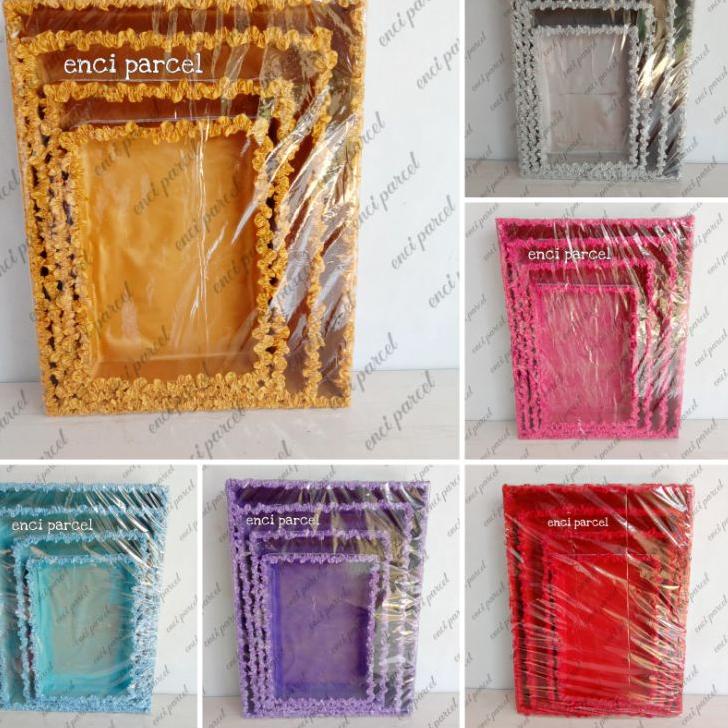 

Terjangkau - Kotak Parcel hantaran seserahan 1set