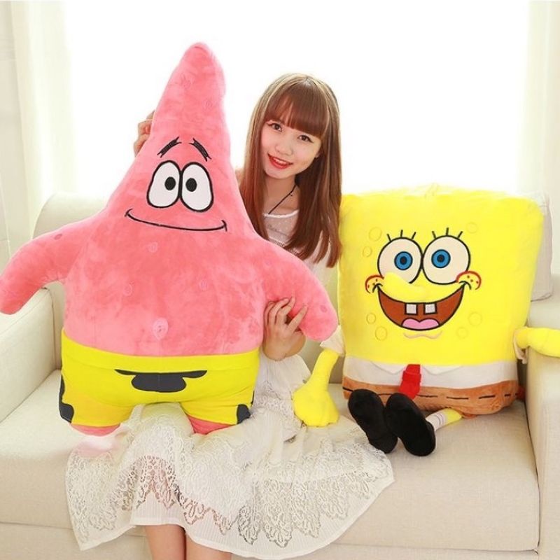 Boneka Spongebob Dan Patrick Terbaru Hadiah Anak/Boneka Patrick