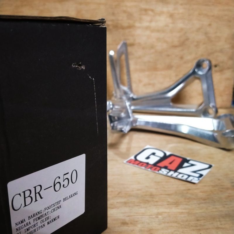 Footstep CBR 500 650 F Import Foot Step cbr650 cbr500 Power Postep Fostep Dudukan Belakang CB