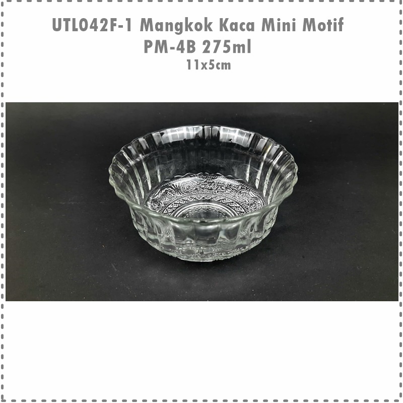 Mangkok Mini Motif PM-4B/12 275ml/11cm 6pcs