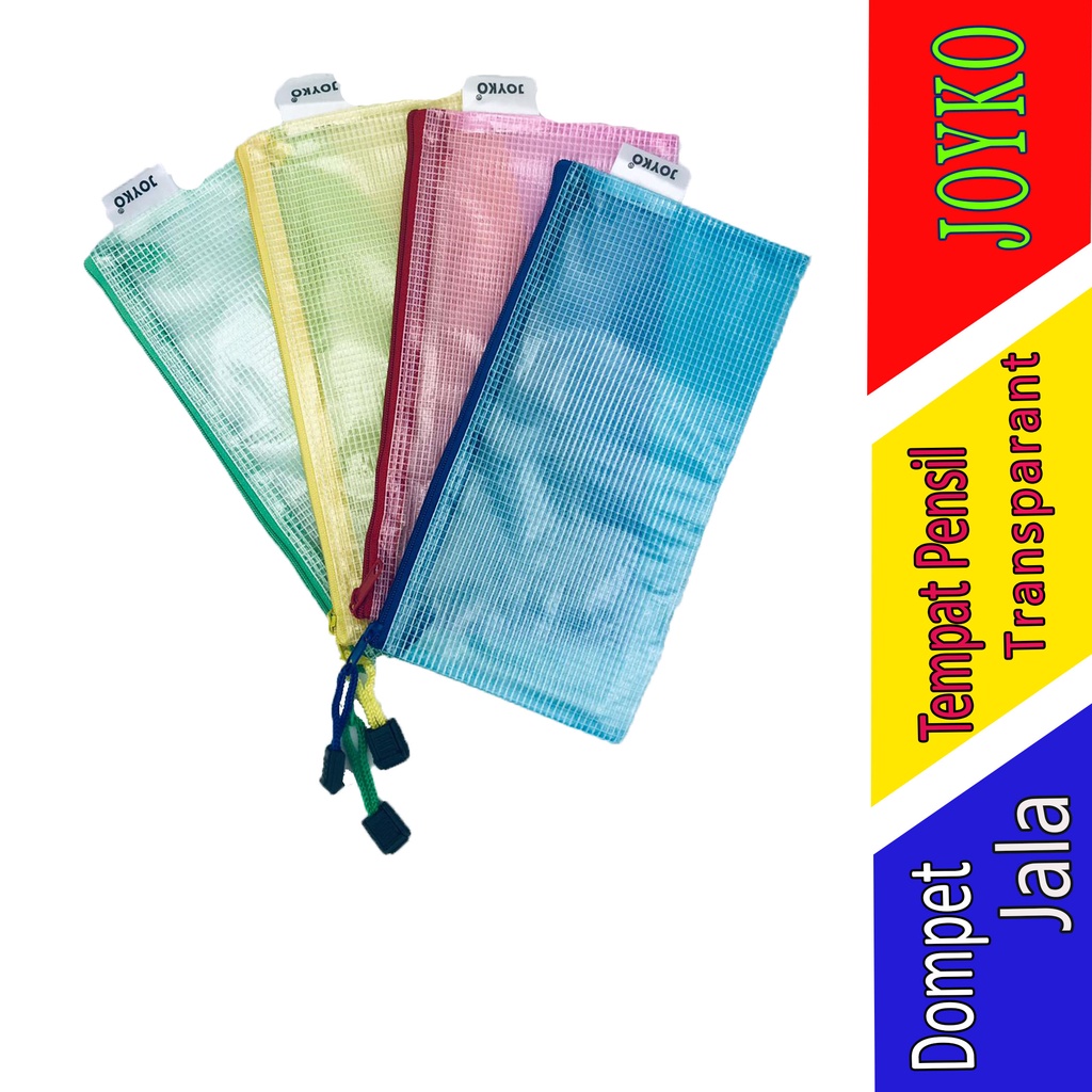 

Tas Alat Tulis - Joyko - Doc Bag Motif - Tas Map Zipper - Tas Serbaguna - Polos -DCB-33A4