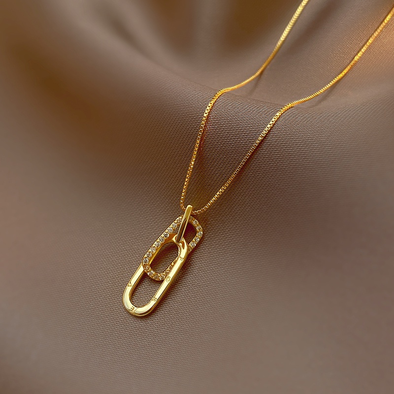 Kalung Emas 18k Desain Huruf