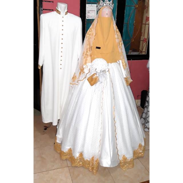 Gaun pengantin syari