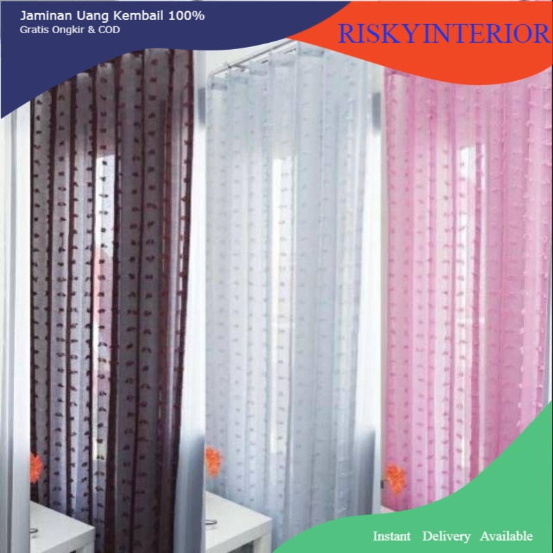 tirai gorden gorden lapisan dalaman gorden jendela gorden pintu gorden kelambu gorden murah