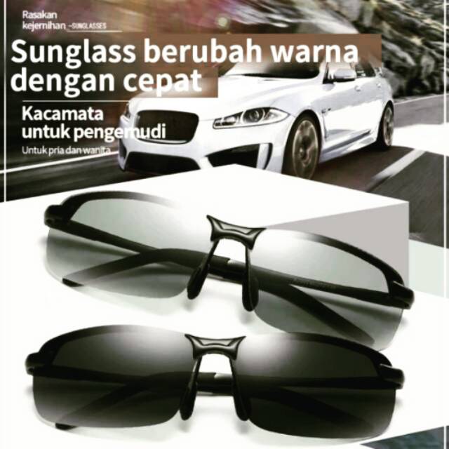 KACAMATA BERKENDARA POLARIZED PHOTOCROMIC UV400