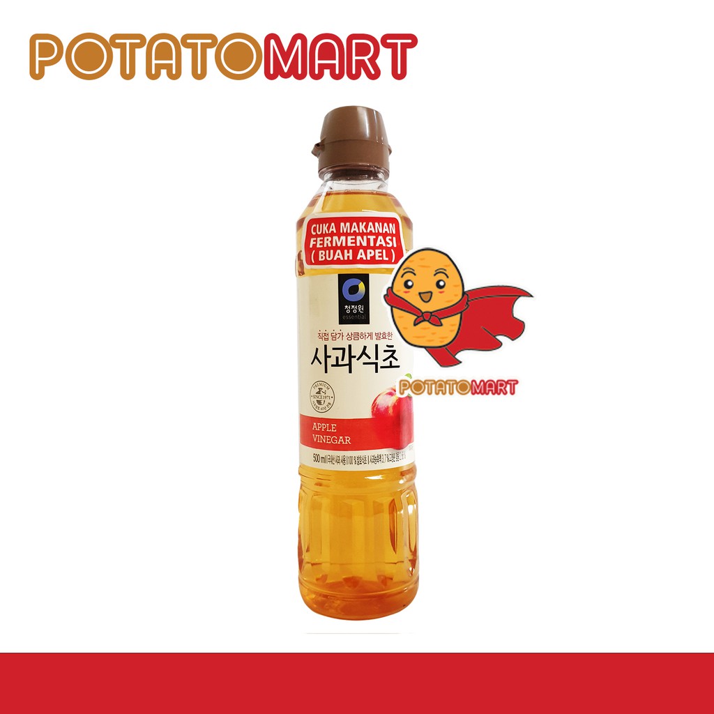 

Apple Vinegar 500 ml - Cuka Apel Daesang Chung Jung one