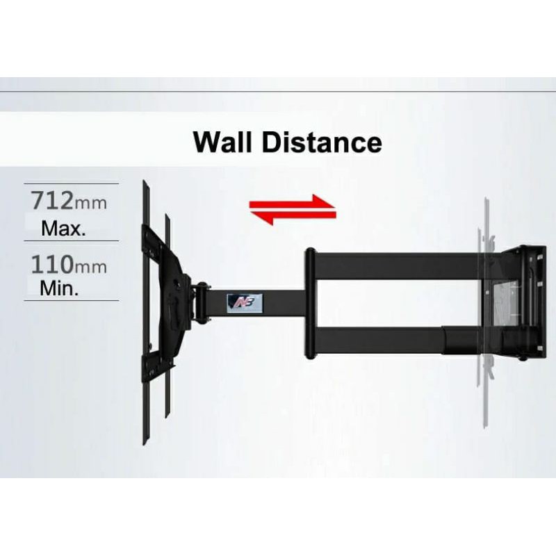 Bracket tv 42 43 45 50 55 60 65 70 inch NBSP 2 North Bayou