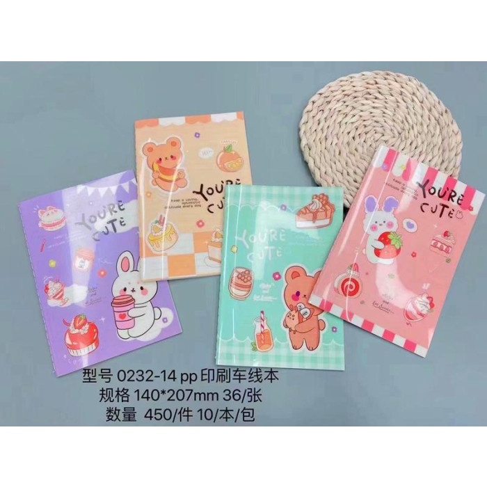 

A50232-14 Agenda/Diary Notebook Your Cute (pcs)