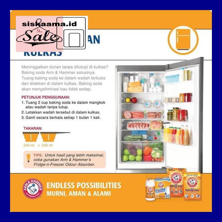 

A40D0Yh Arm & Hammer™ Baking Soda 227 Gr D50Tr40V