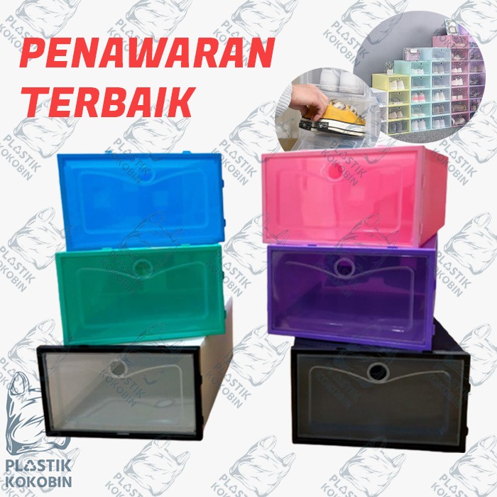 BOX SEPATU PLASTIK