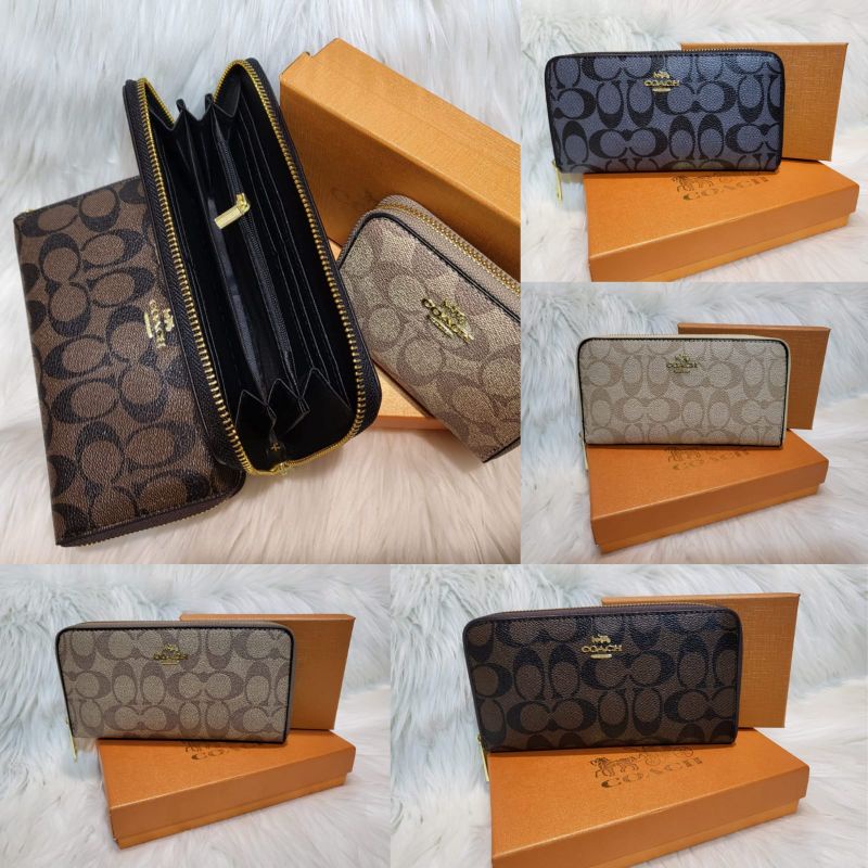 coach woman wallet card