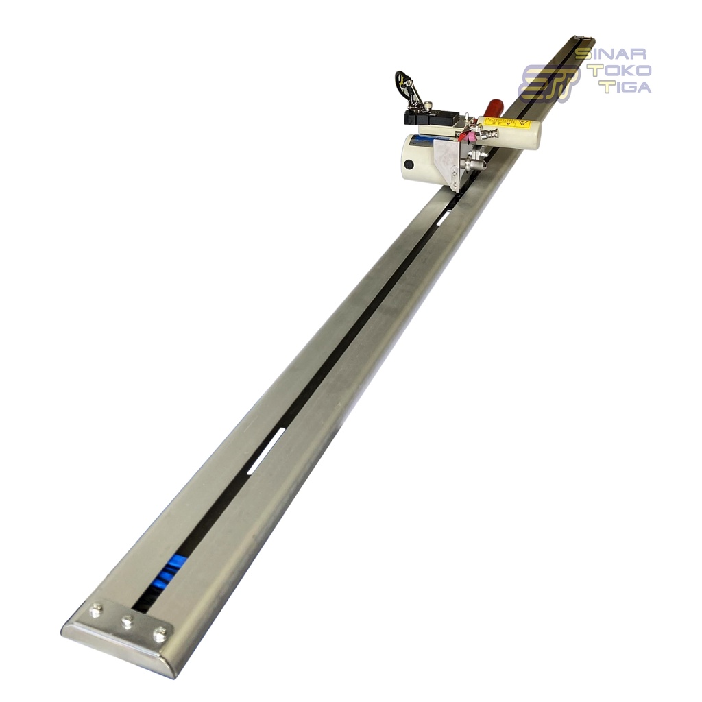 DIGITAL COUNTER MESIN POTONG LEMPAR GELAR BEBER  KAIN BAHAN PAKAIAN SANTIAN ST B - 11N END CUTTER 2.8 meter