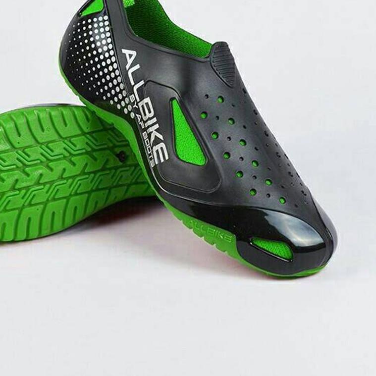 sepatu allbike green Hijau AP Boots